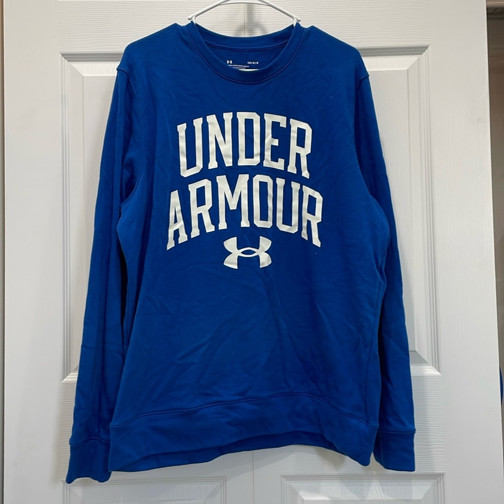 Like New Mens Under Armour Crewneck Sweatshirt - size Large